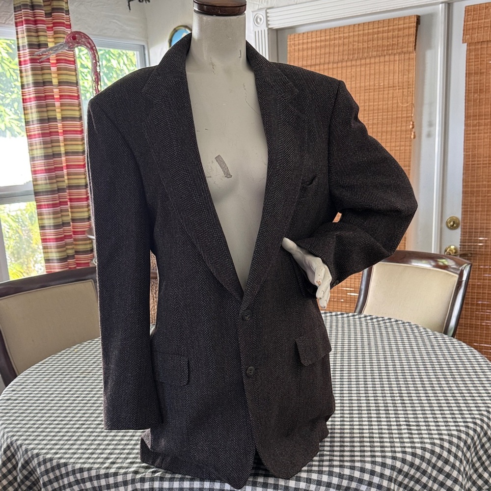 Classic brown tweed Blazer